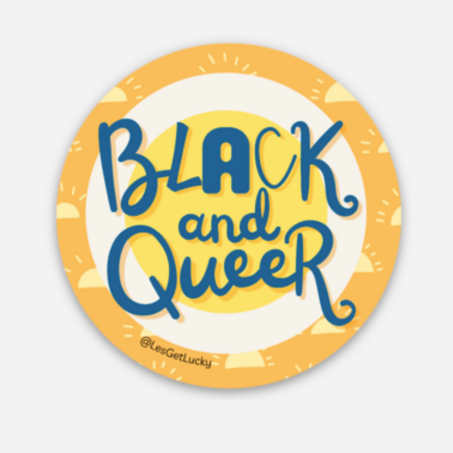 LGBTQ+ Sticker | Black Pride Accessories | Lesbian, Gay, Bisexual Merch | Car, Bottle, Laptop Sticker