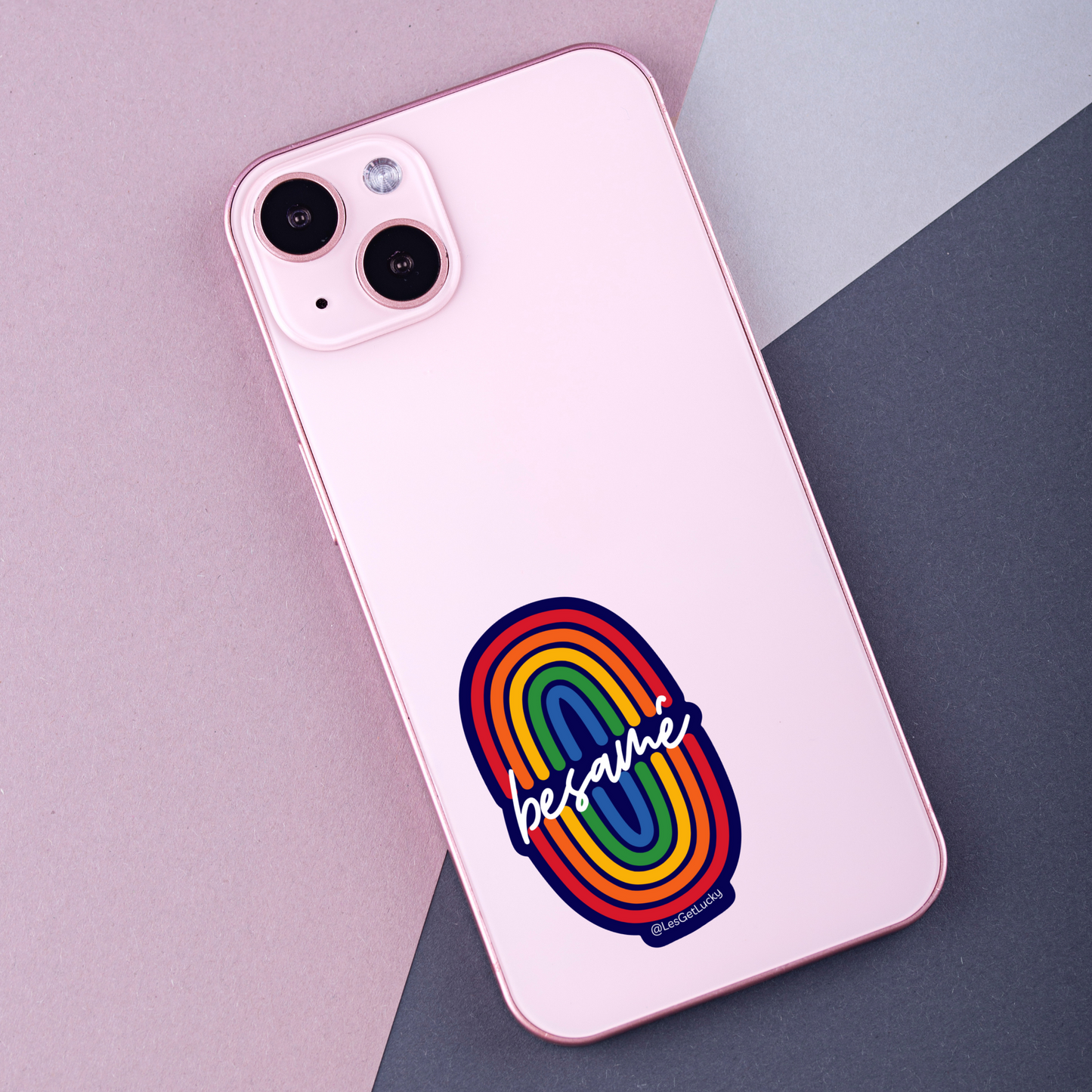 LGBTQ+ Sticker | Pride Accessories | Lesbian, Gay, Bisexual Merch | Car, Bottle, Laptop Sticker