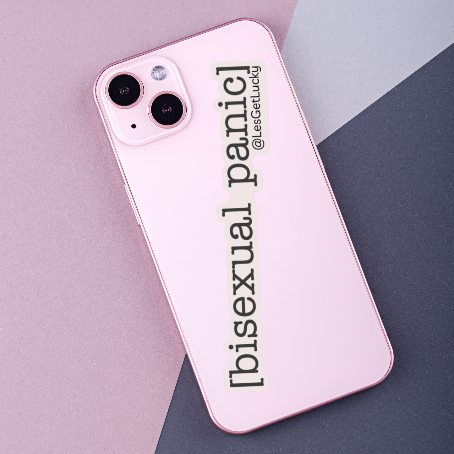 Bisexual Pride | LGBTQ+ Vinyl Sticker | Pride Accessories | Car, Bottle, Laptop Sticker