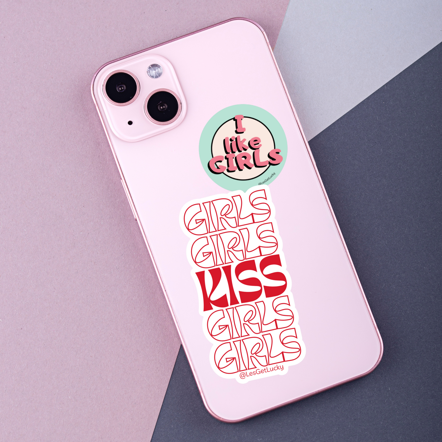 LGBTQ+ Sticker Bundle | Pride Accessories | Lesbian, Gay, Bisexual Merch | Car, Bottle, Laptop Sticker