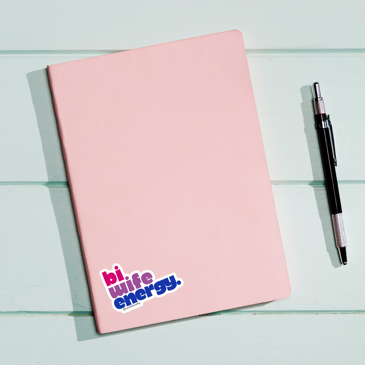 LGBTQ+ Sticker | Pride Accessories | Bisexual Merchandise | Car, Bottle, Laptop Sticker