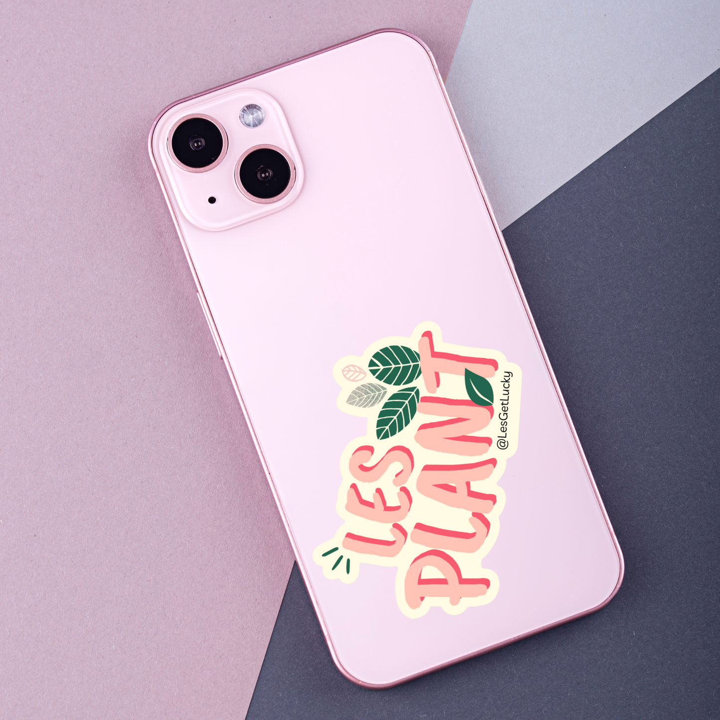 LGBTQ+ Vinyl Stickers | Lesbian Gardening Pride | Accessories | Lesbian, Gay, Bisexual Merch | Car, Bottle, Laptop Sticker