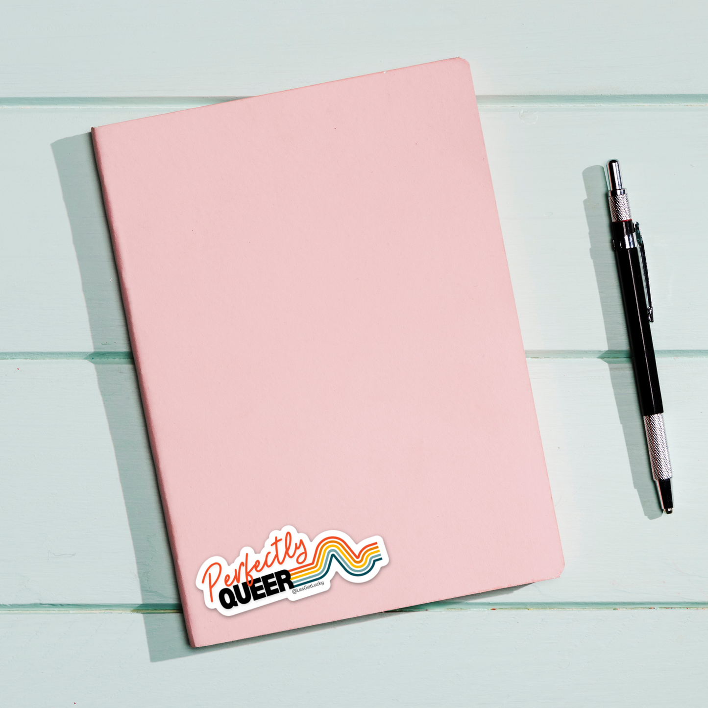 LGBTQ+ Vinyl Sticker | Queer Pride Accessories | Lesbian, Gay, Bisexual Merch | Car, Bottle, Laptop Sticker