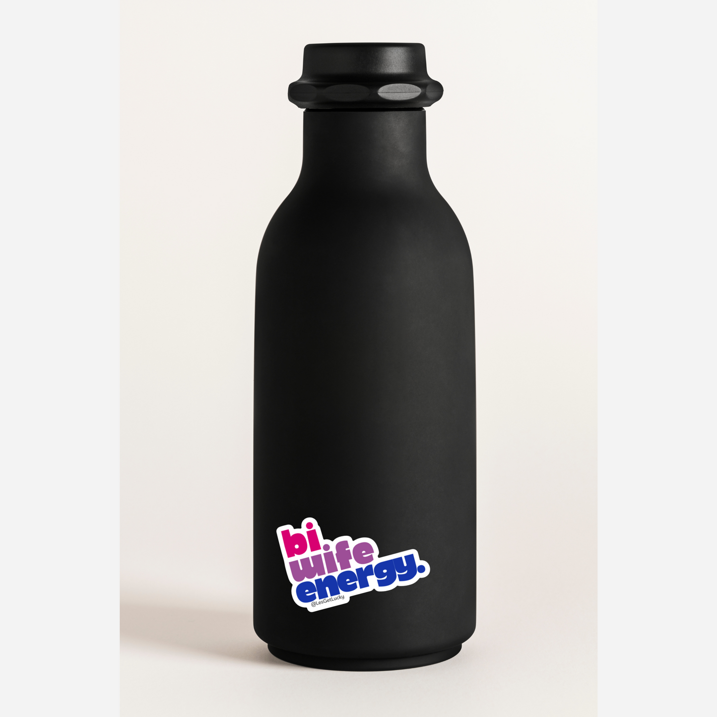 LGBTQ+ Sticker | Pride Accessories | Bisexual Merchandise | Car, Bottle, Laptop Sticker