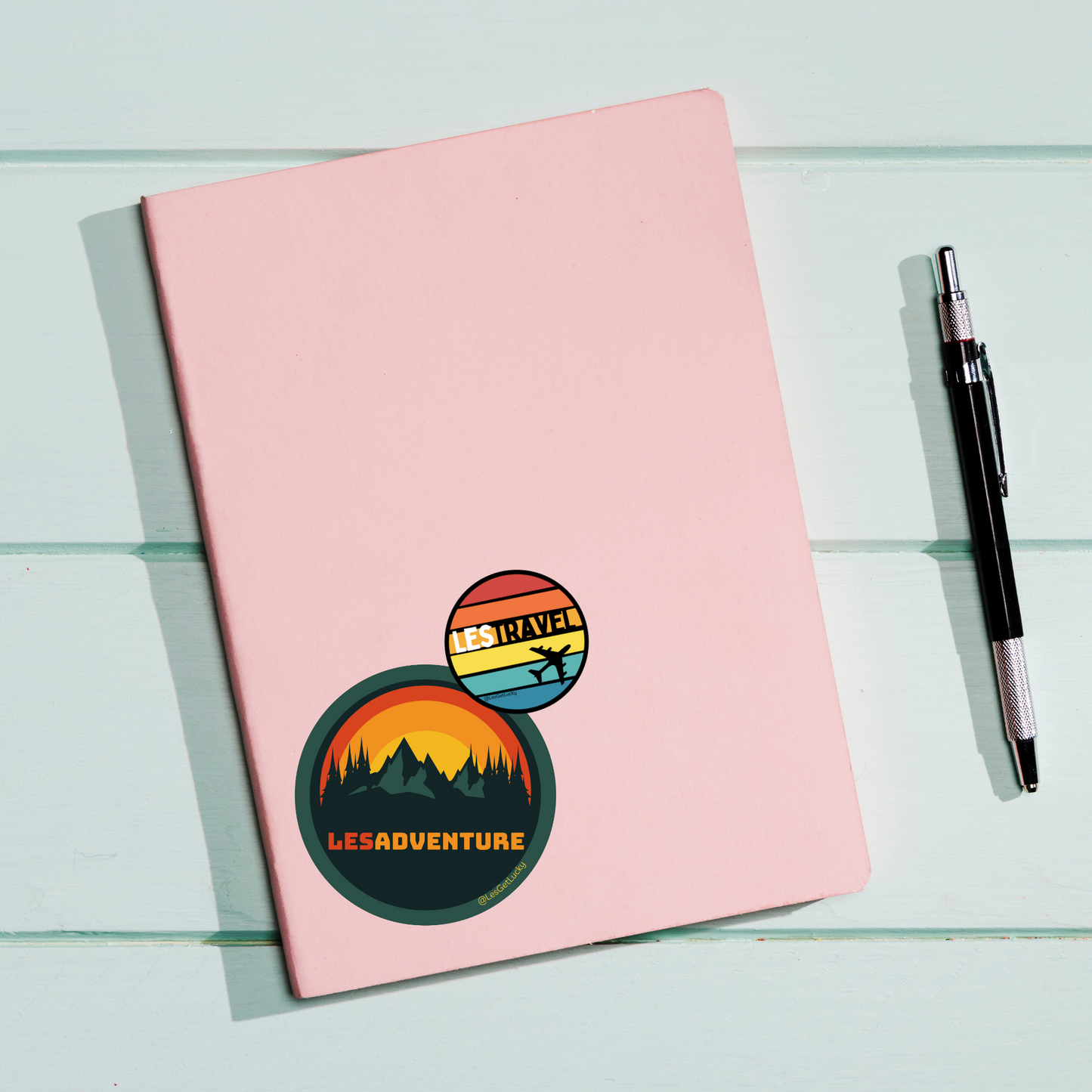 LGBTQ+ Travel Sticker | Pride Accessories | Lesbian, Gay, Bisexual Merch | Car, Bottle, Laptop Sticker