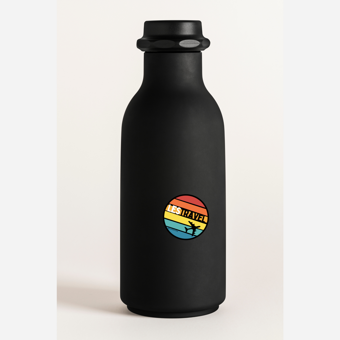 LGBTQ+ Travel Vinyl Sticker | Pride Accessories | Lesbian, Gay, Bisexual Merch | Car, Bottle, Laptop Sticker