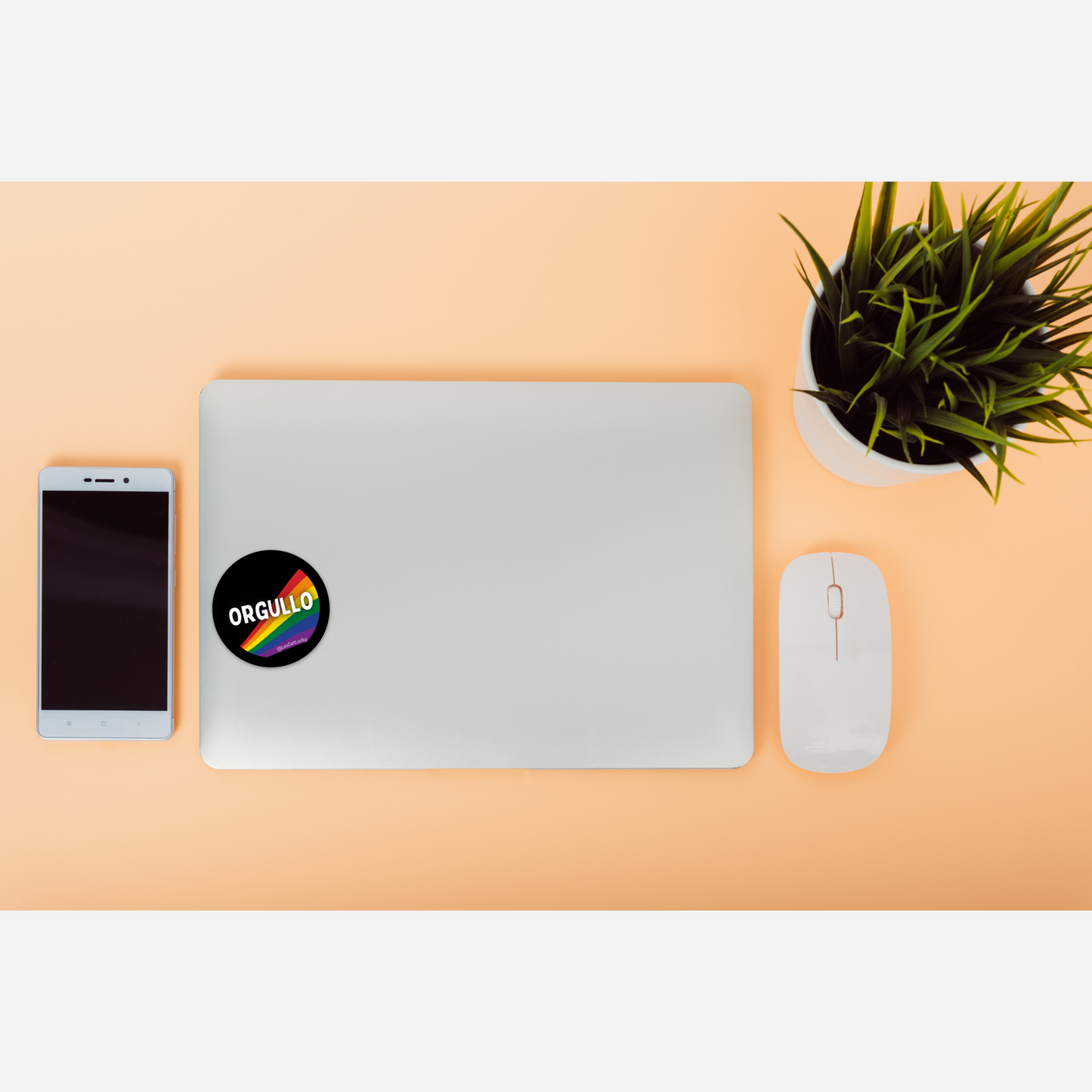 LGBTQ+ Sticker | Pride Accessories | Lesbian, Gay, Bisexual Merch | Car, Bottle, Laptop Sticker