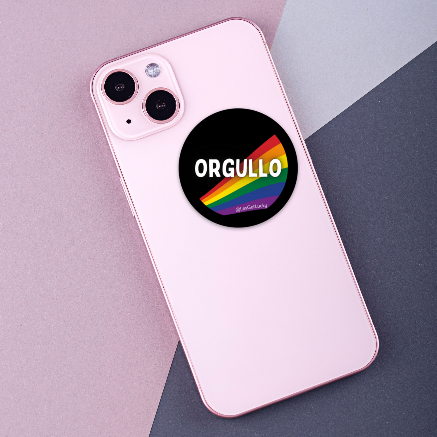 LGBTQ+ Sticker | Pride Accessories | Lesbian, Gay, Bisexual Merch | Car, Bottle, Laptop Sticker