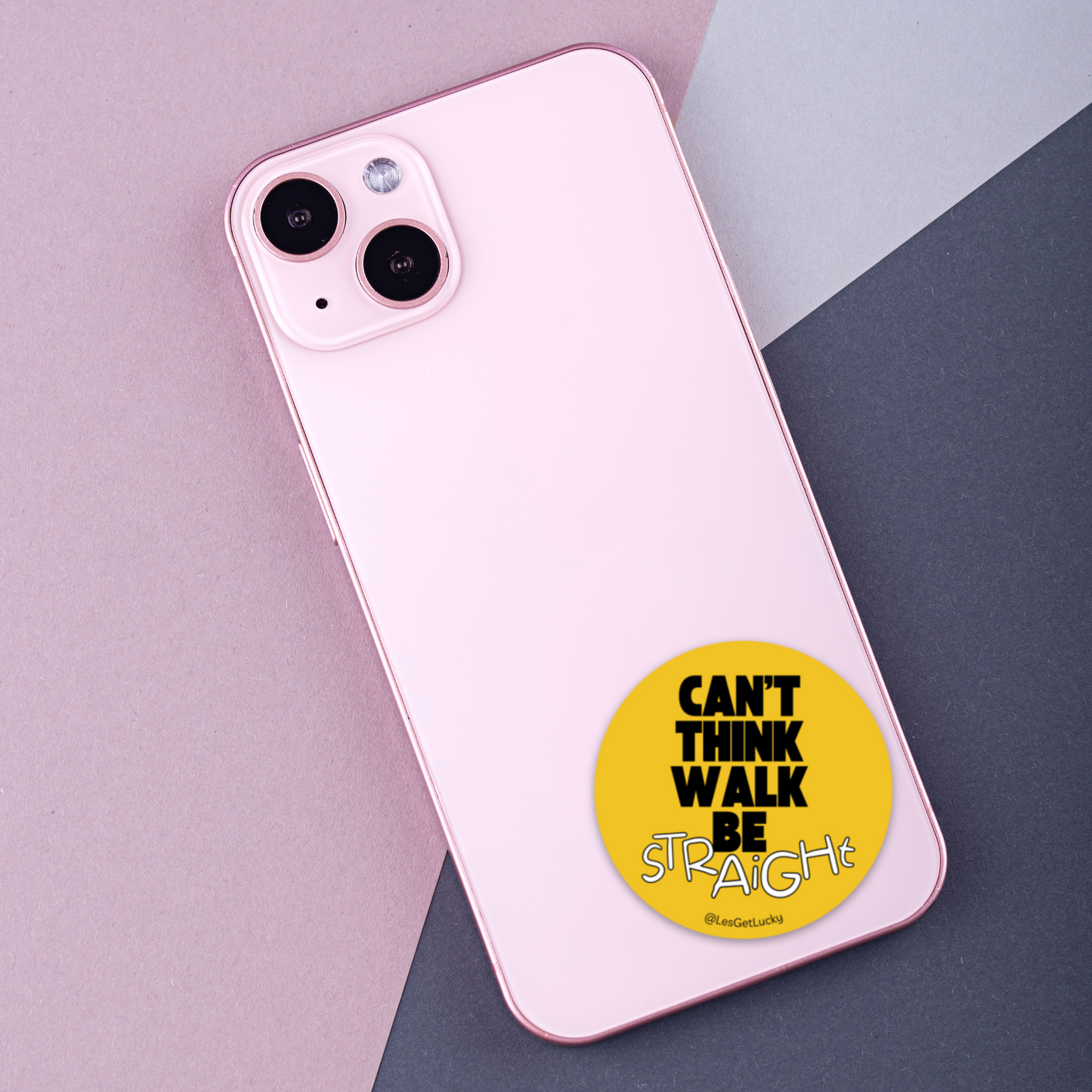LGBTQ+ Sticker | Pride Accessories | Lesbian, Gay, Bisexual Merch | Car, Bottle, Laptop Sticker