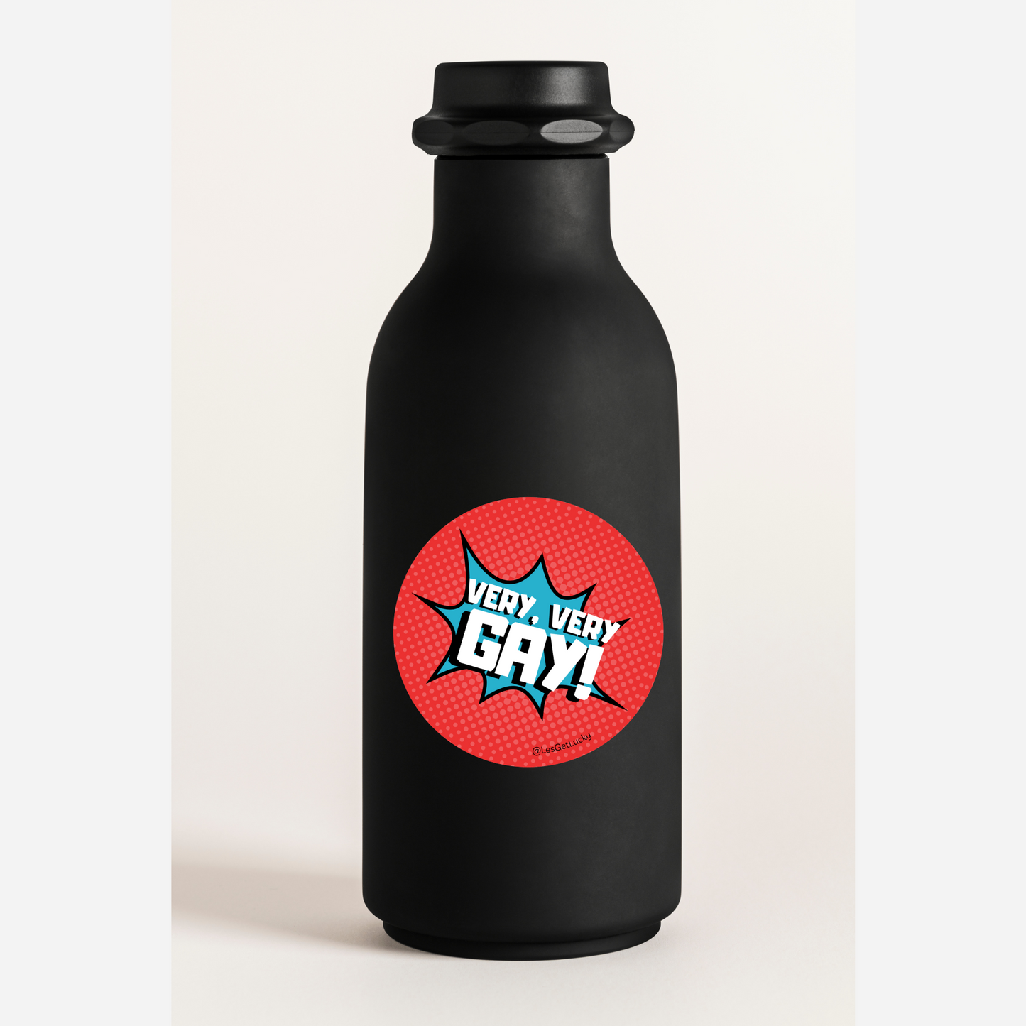 LGBTQ+ Sticker | Pride Accessories | Lesbian, Gay, Bisexual Merch | Car, Bottle, Laptop Sticker