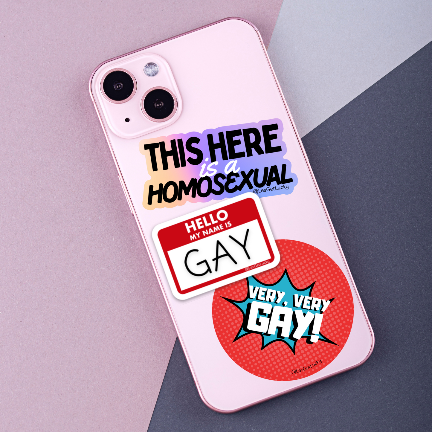 Gay Pride Sticker Mega Bundle | LGBTQ+ Vinyl Stickers | Pride Accessories