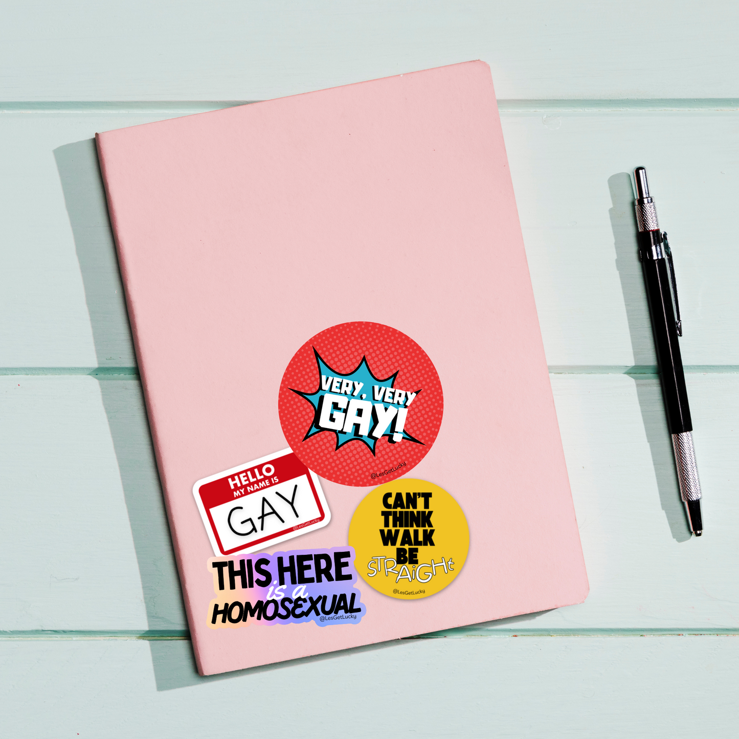 Gay Pride Sticker Mega Bundle | LGBTQ+ Vinyl Stickers | Pride Accessories