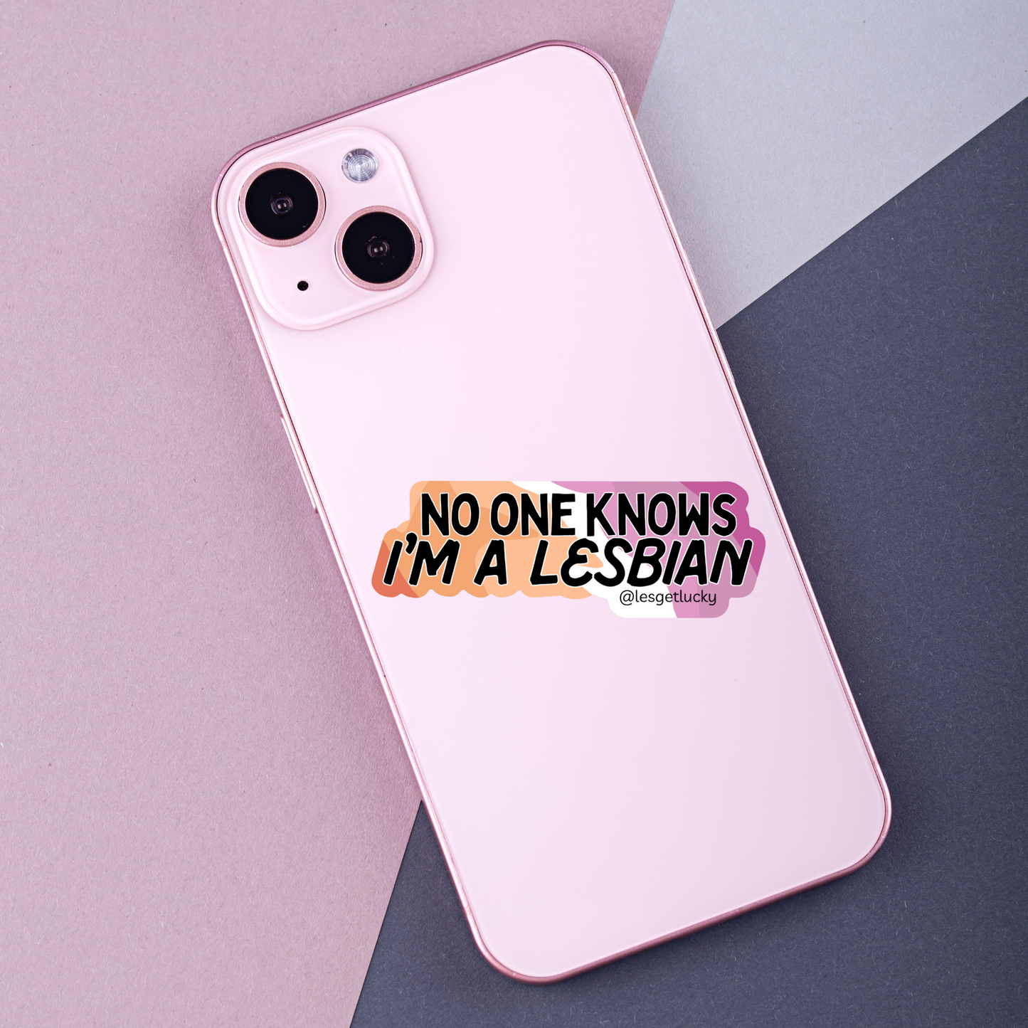 LGBTQ+ Sticker | Pride Accessories | Lesbian, Gay, Bisexual Merch | Car, Bottle, Laptop Sticker