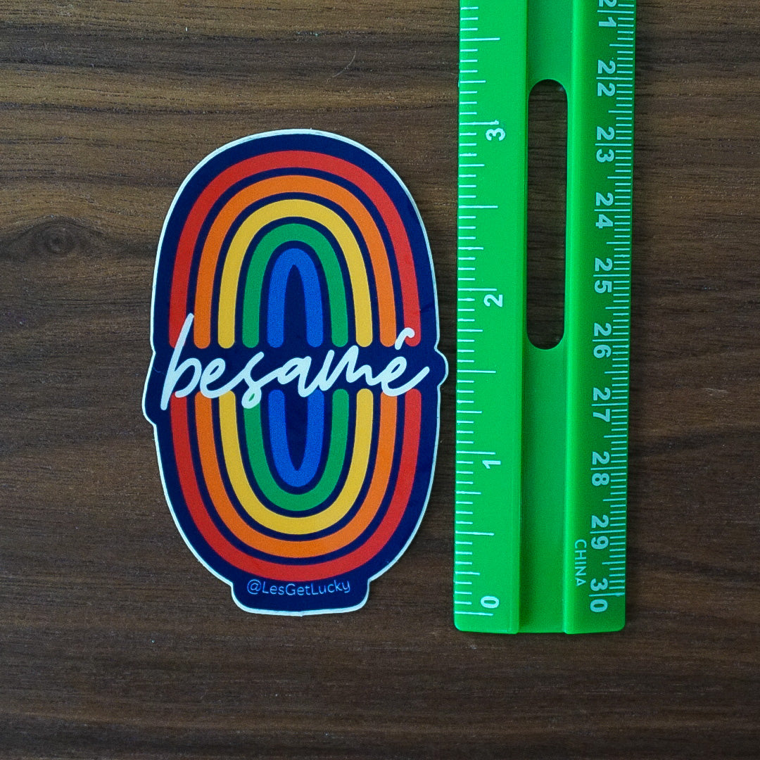 LGBTQ+ Sticker | Pride Accessories | Lesbian, Gay, Bisexual Merch | Car, Bottle, Laptop Sticker