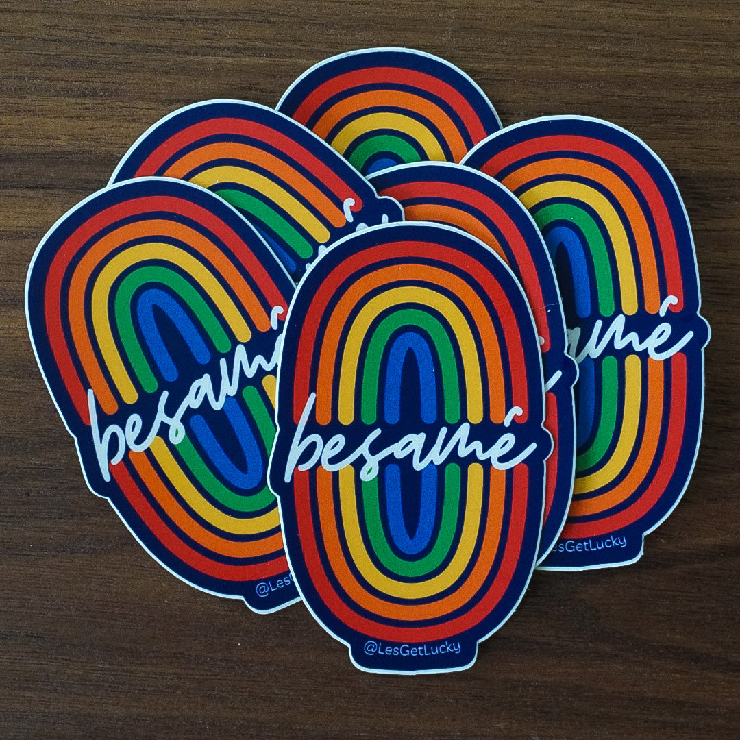 LGBTQ+ Sticker | Pride Accessories | Lesbian, Gay, Bisexual Merch | Car, Bottle, Laptop Sticker