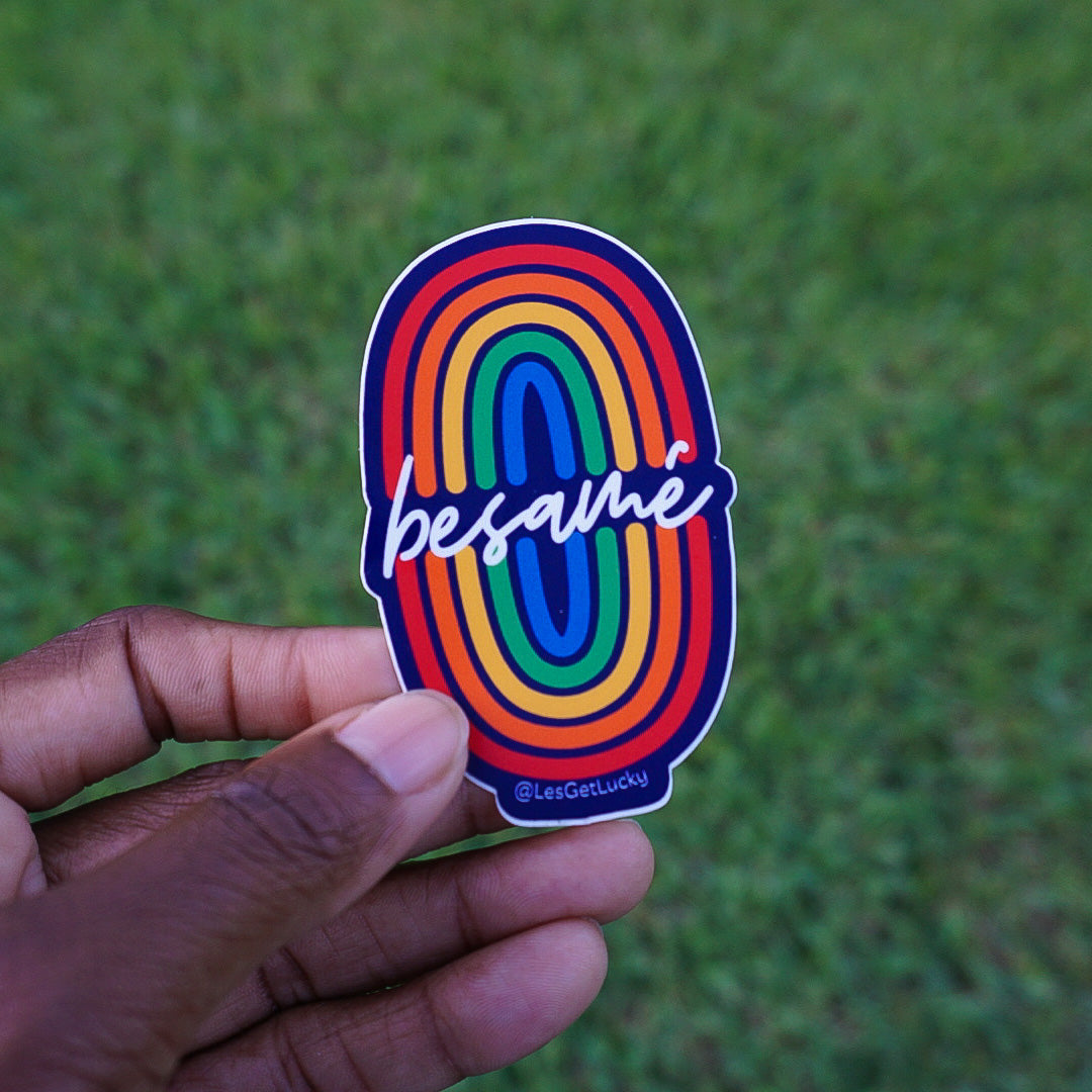 LGBTQ+ Sticker | Pride Accessories | Lesbian, Gay, Bisexual Merch | Car, Bottle, Laptop Sticker