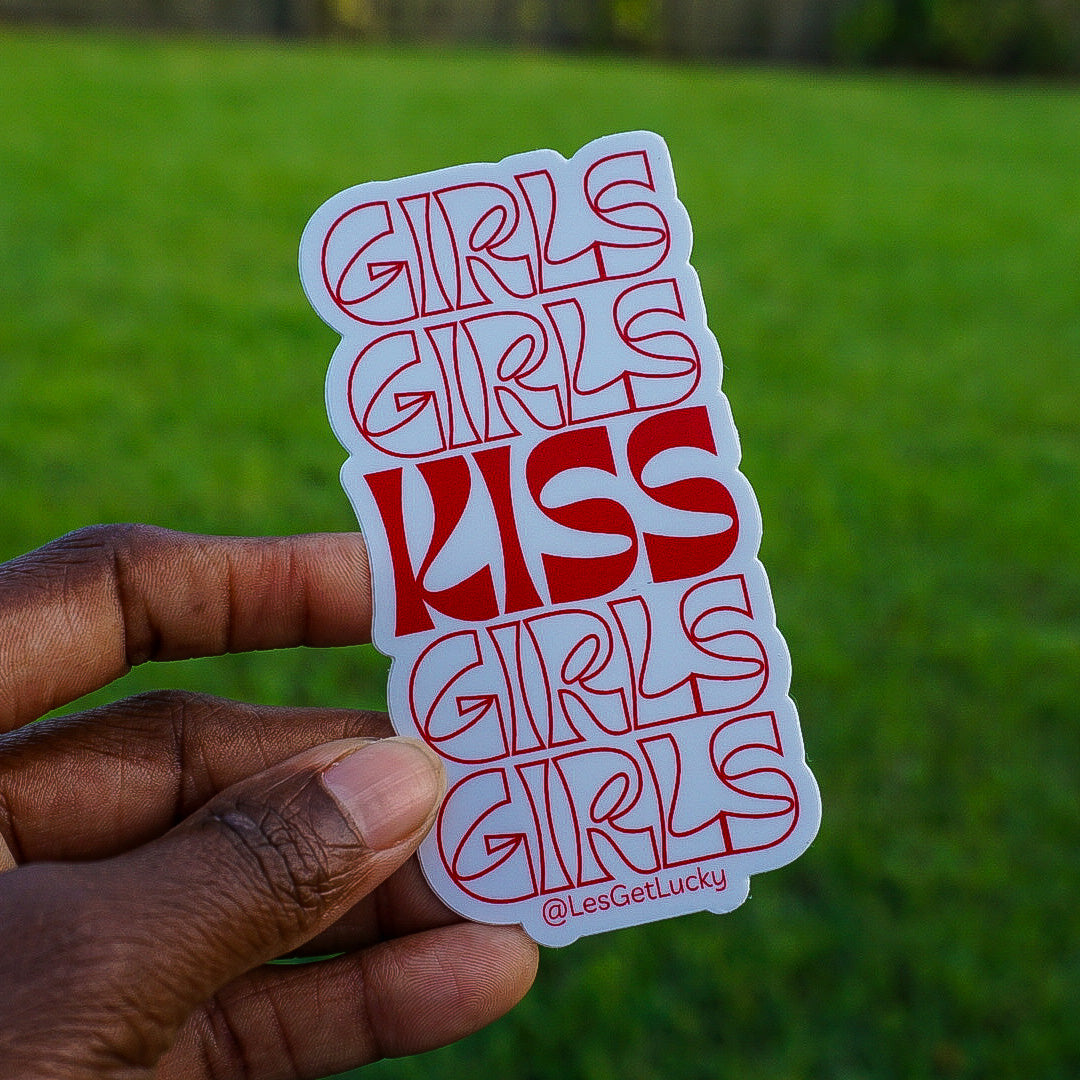 LGBTQ+ Sticker | Pride Accessories | Lesbian, Gay, Bisexual Merch | Car, Bottle, Laptop Sticker