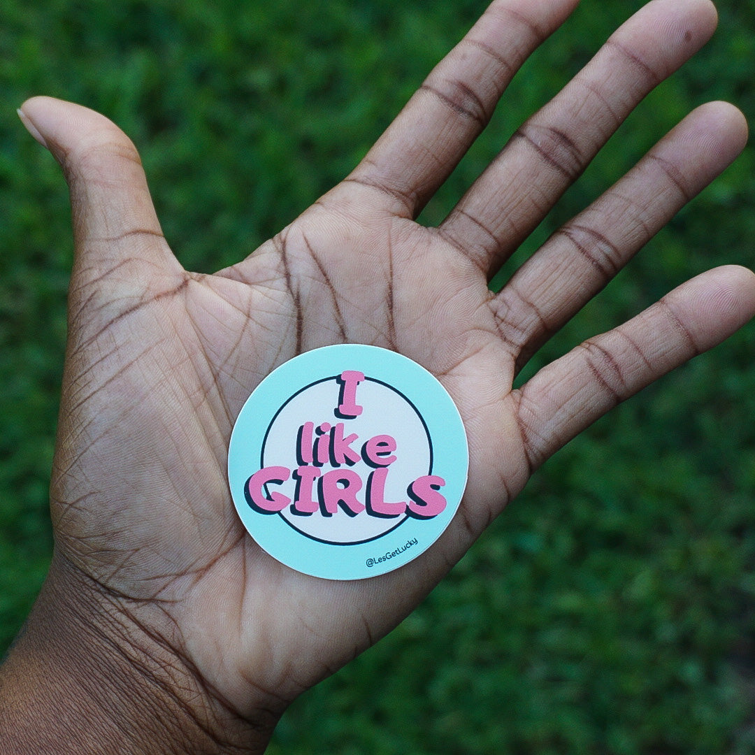 LGBTQ+ Sticker | Pride Accessories | Lesbian, Gay, Bisexual Merch | Car, Bottle, Laptop Sticker