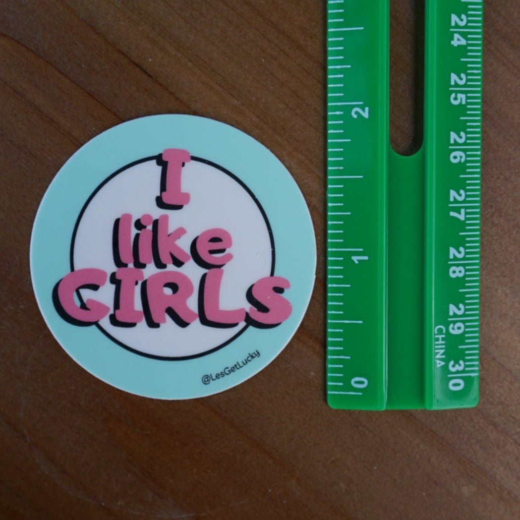 LGBTQ+ Sticker | Pride Accessories | Lesbian, Gay, Bisexual Merch | Car, Bottle, Laptop Sticker
