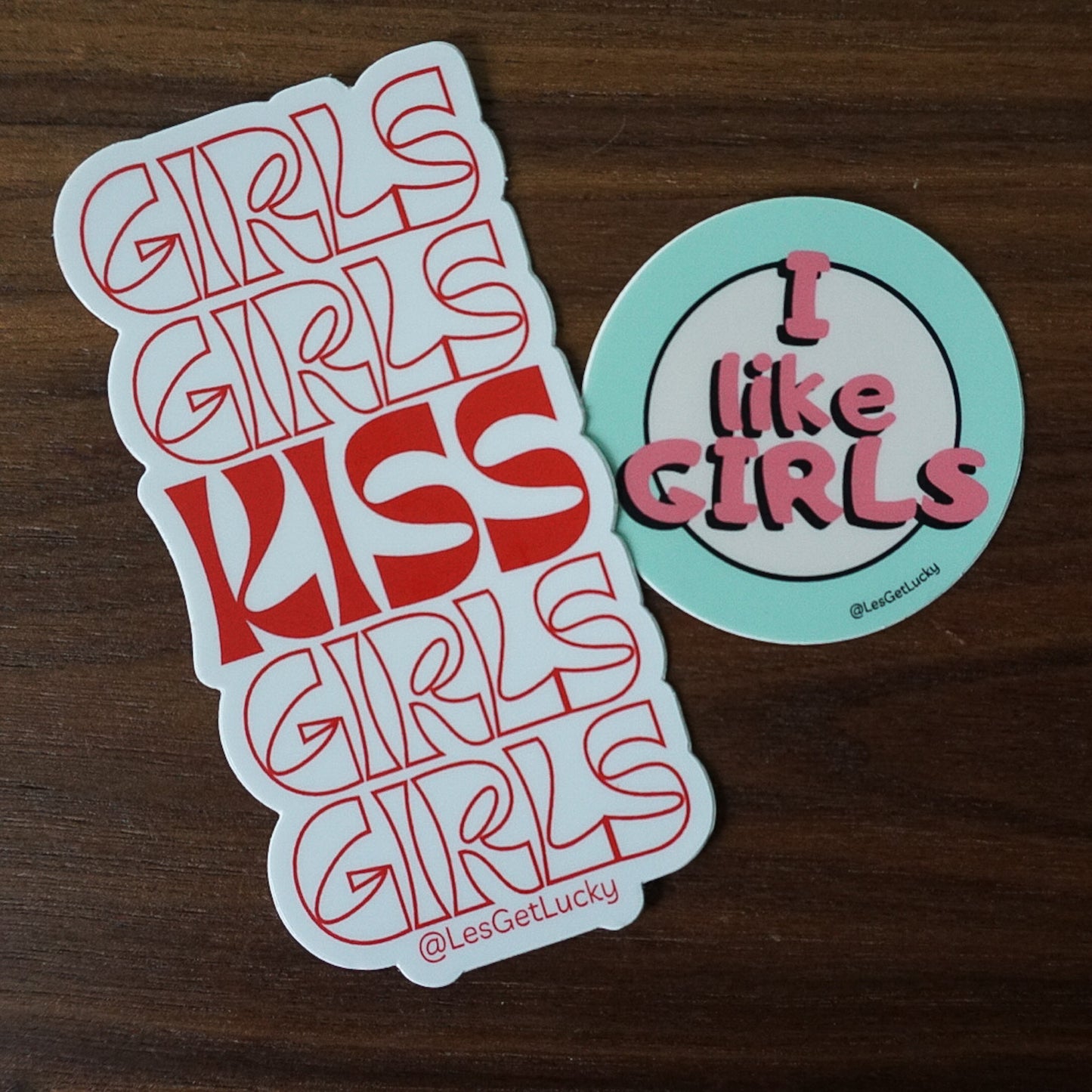 LGBTQ+ Sticker Bundle | Pride Accessories | Lesbian, Gay, Bisexual Merch | Car, Bottle, Laptop Sticker