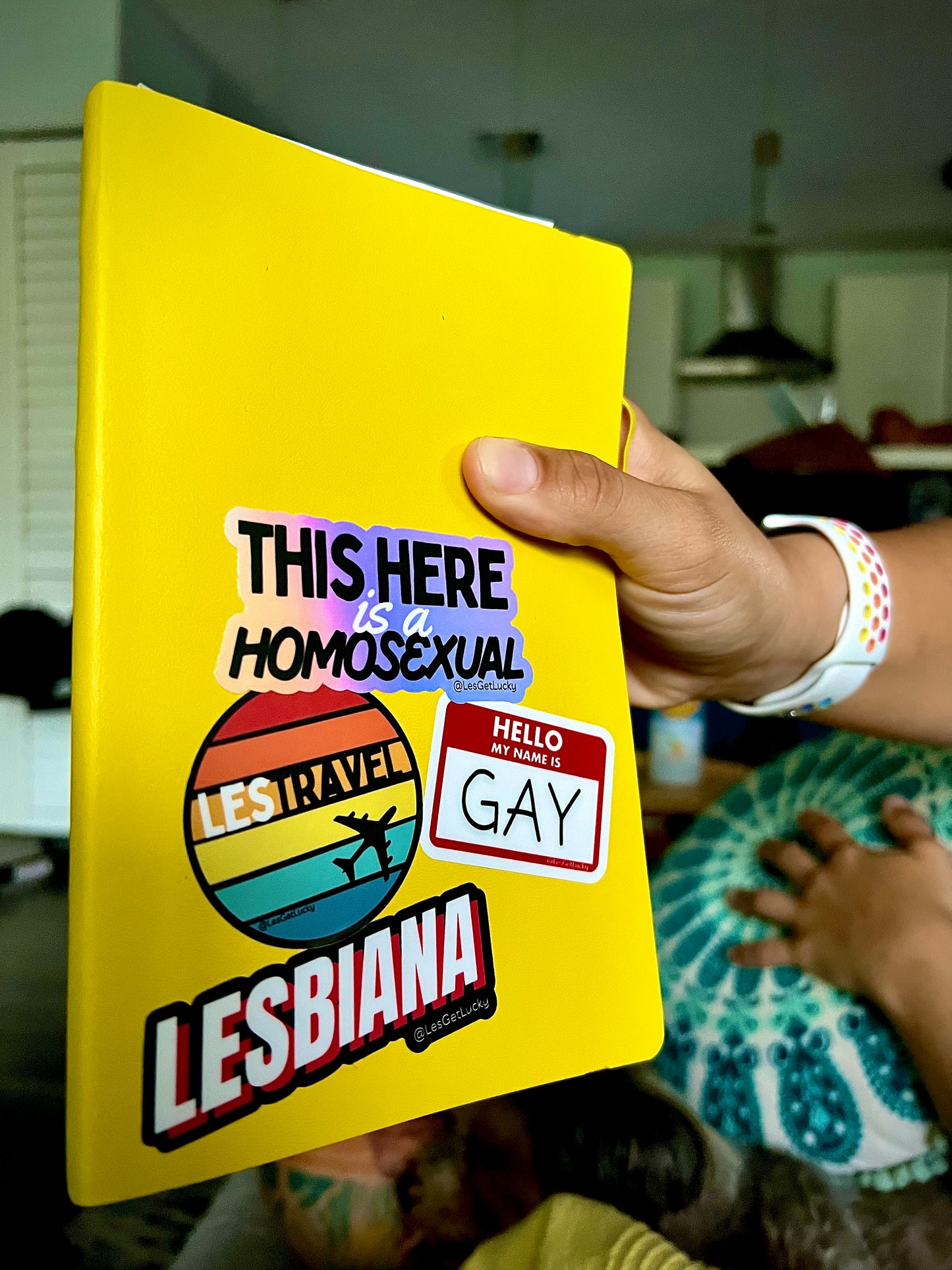 LGBTQ+ Vinyl Stickers | Pride Accessories | Lesbian, Gay, Bisexual Merch | Car, Bottle, Laptop Sticker