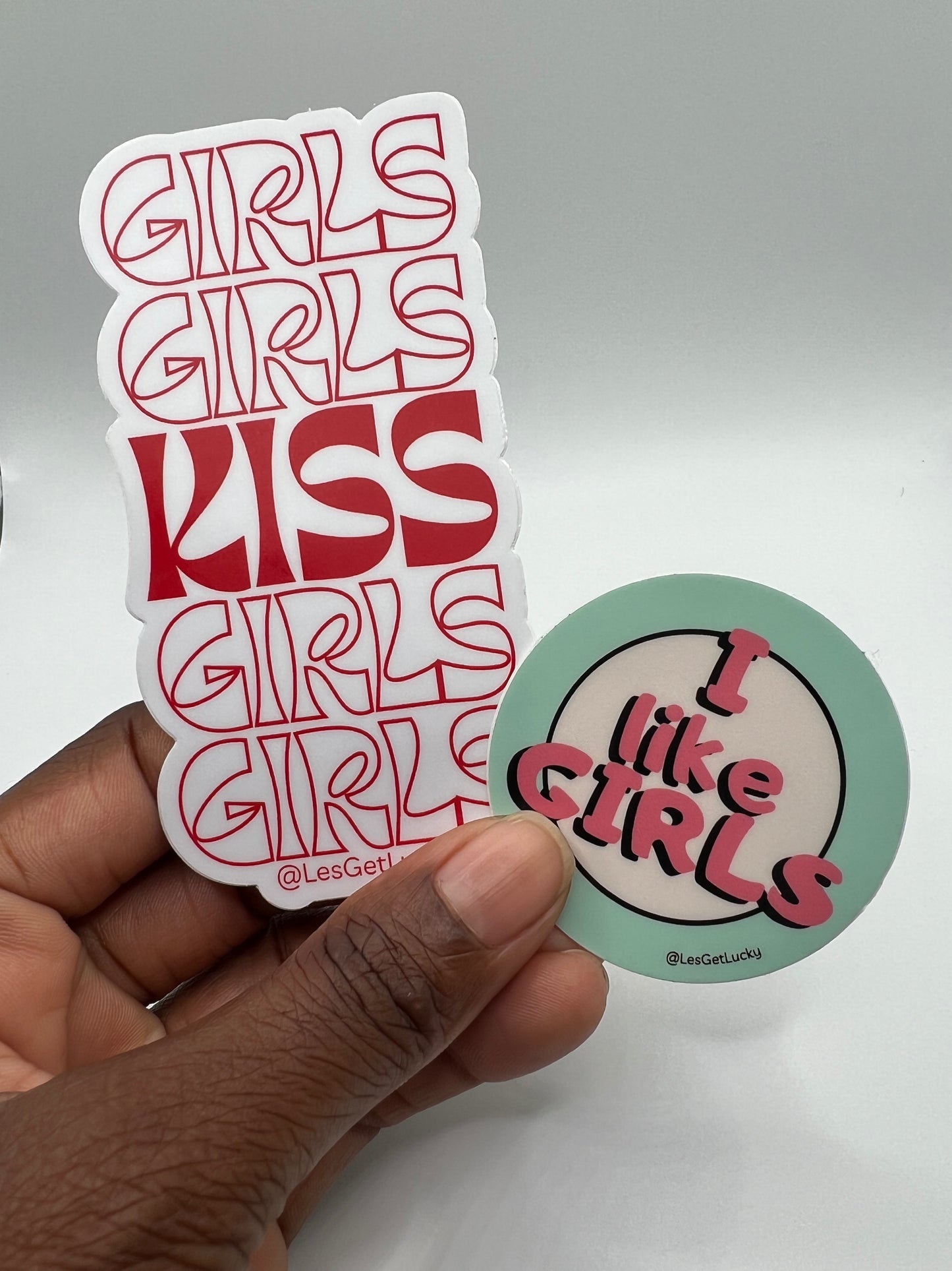 LGBTQ+ Sticker Bundle | Pride Accessories | Lesbian, Gay, Bisexual Merch | Car, Bottle, Laptop Sticker