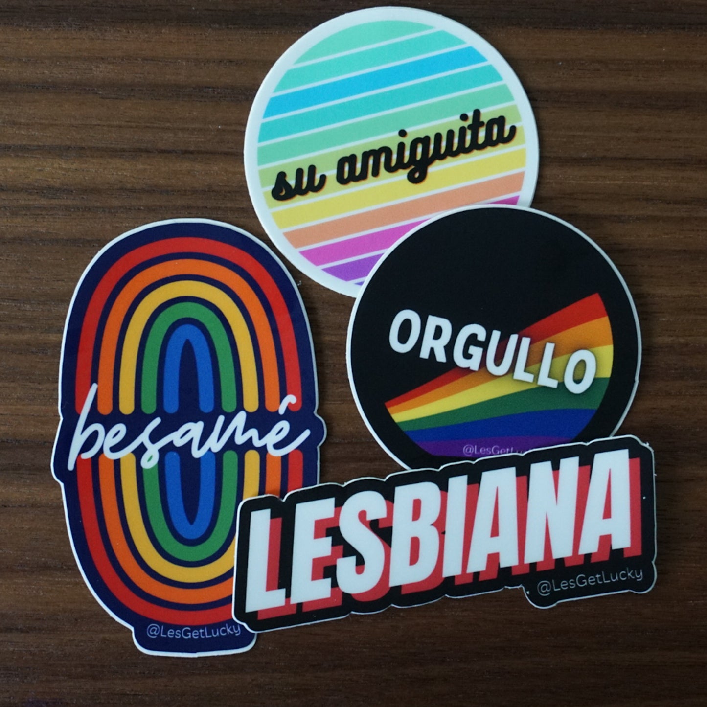 LGBTQ+ Sticker Bundle | Pride Accessories | Lesbian, Gay, Bisexual Merch | Car, Bottle, Laptop Sticker