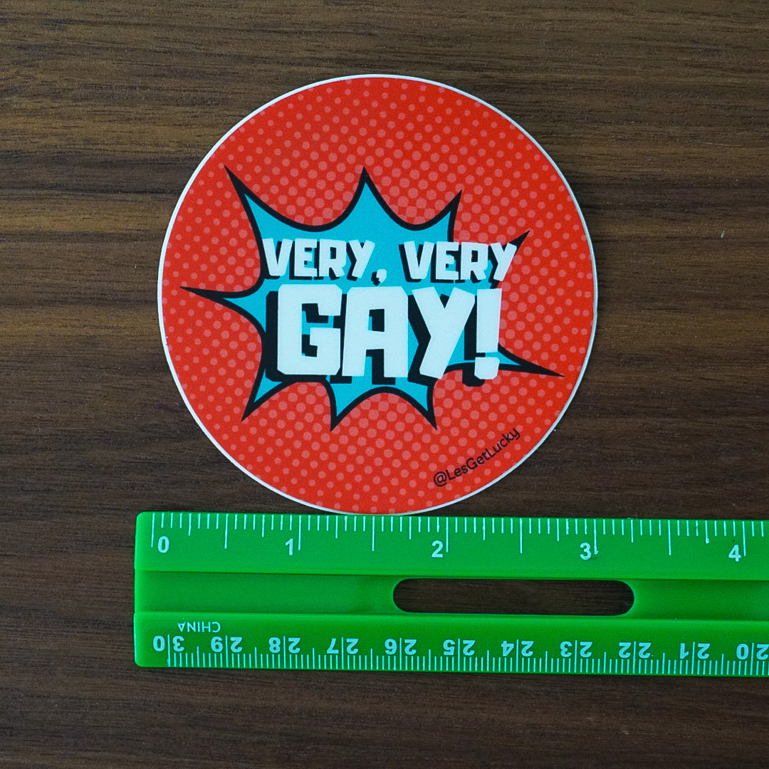 LGBTQ+ Sticker | Pride Accessories | Lesbian, Gay, Bisexual Merch | Car, Bottle, Laptop Sticker