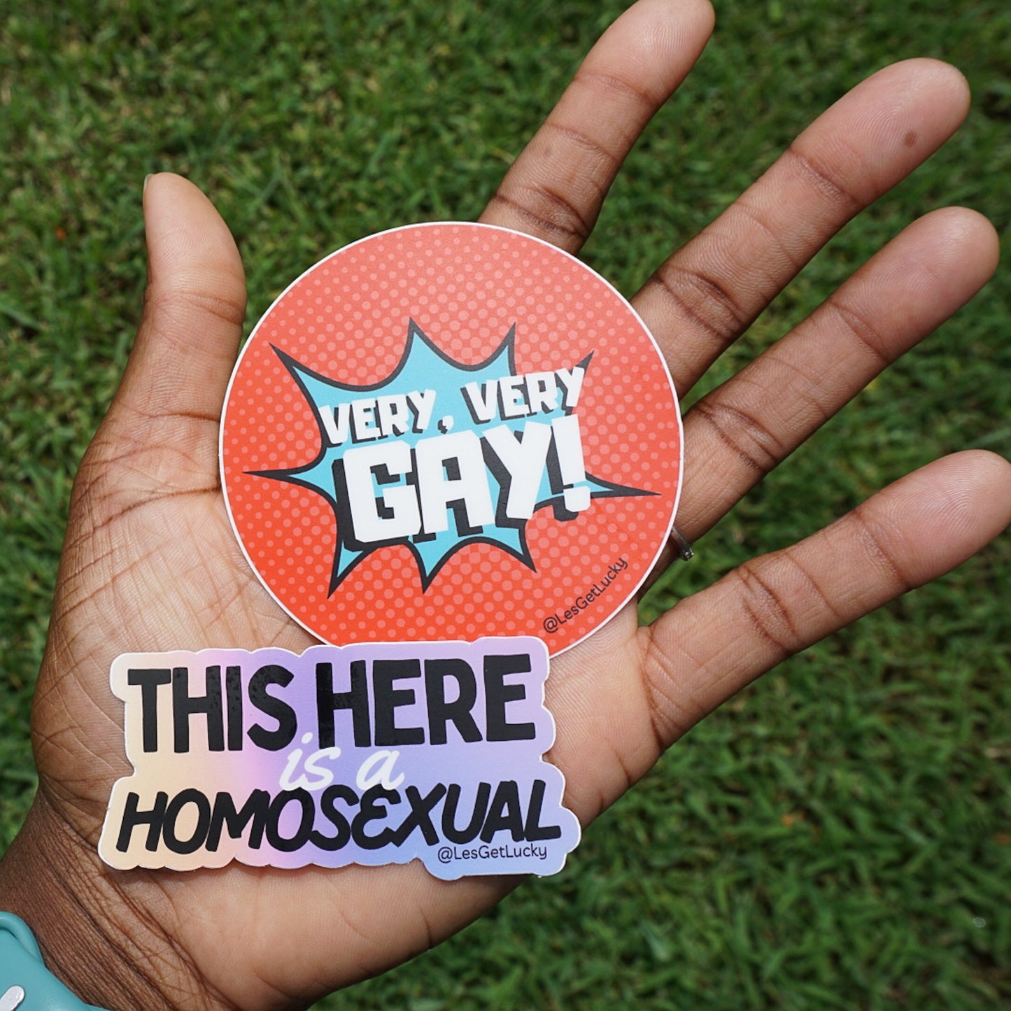 Gay Pride Sticker Mini Bundle | LGBTQ+ Vinyl Stickers | Pride Accessories