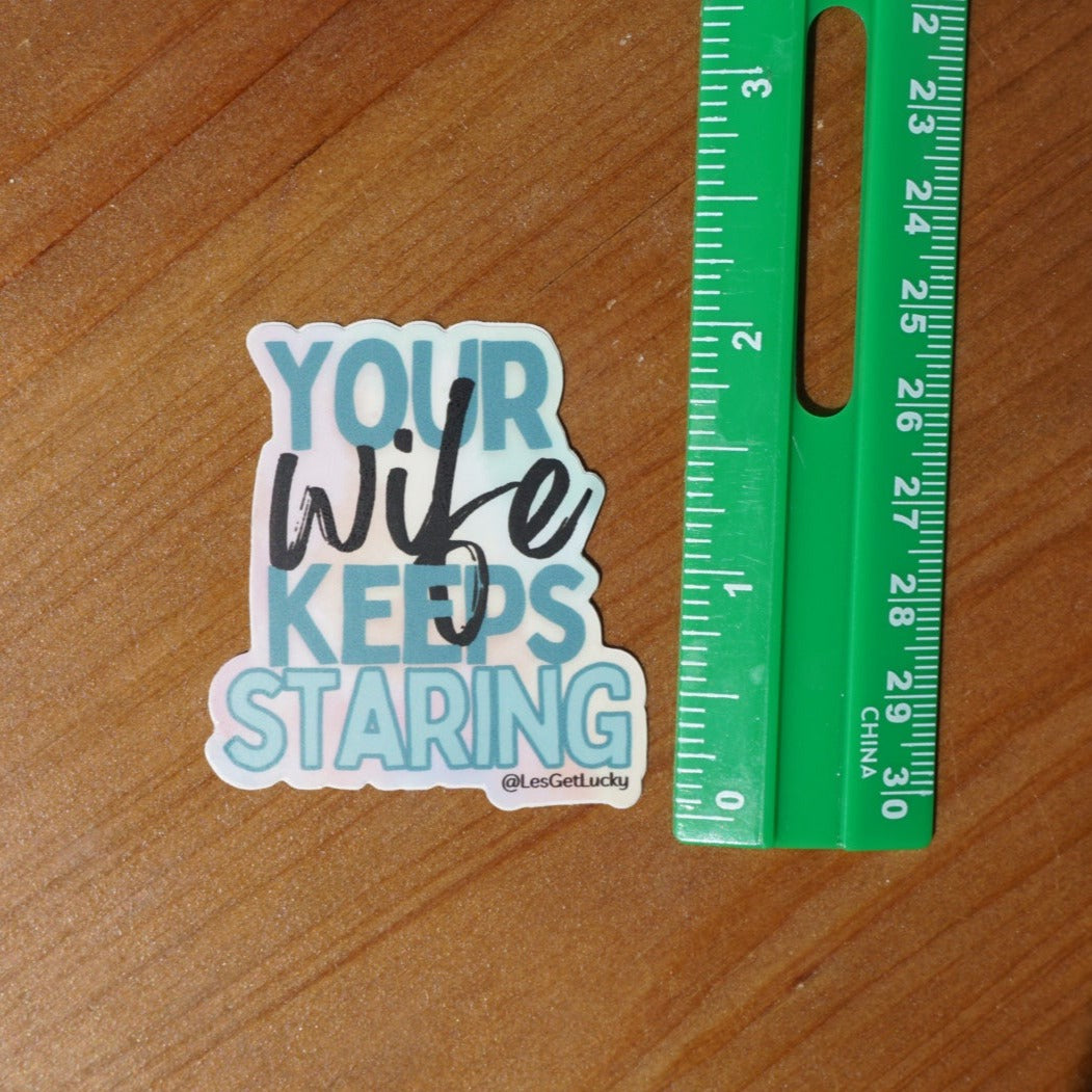 LGBTQ+ Sticker | Pride Accessories | Lesbian, Gay, Bisexual Merch | Car, Bottle, Laptop Sticker