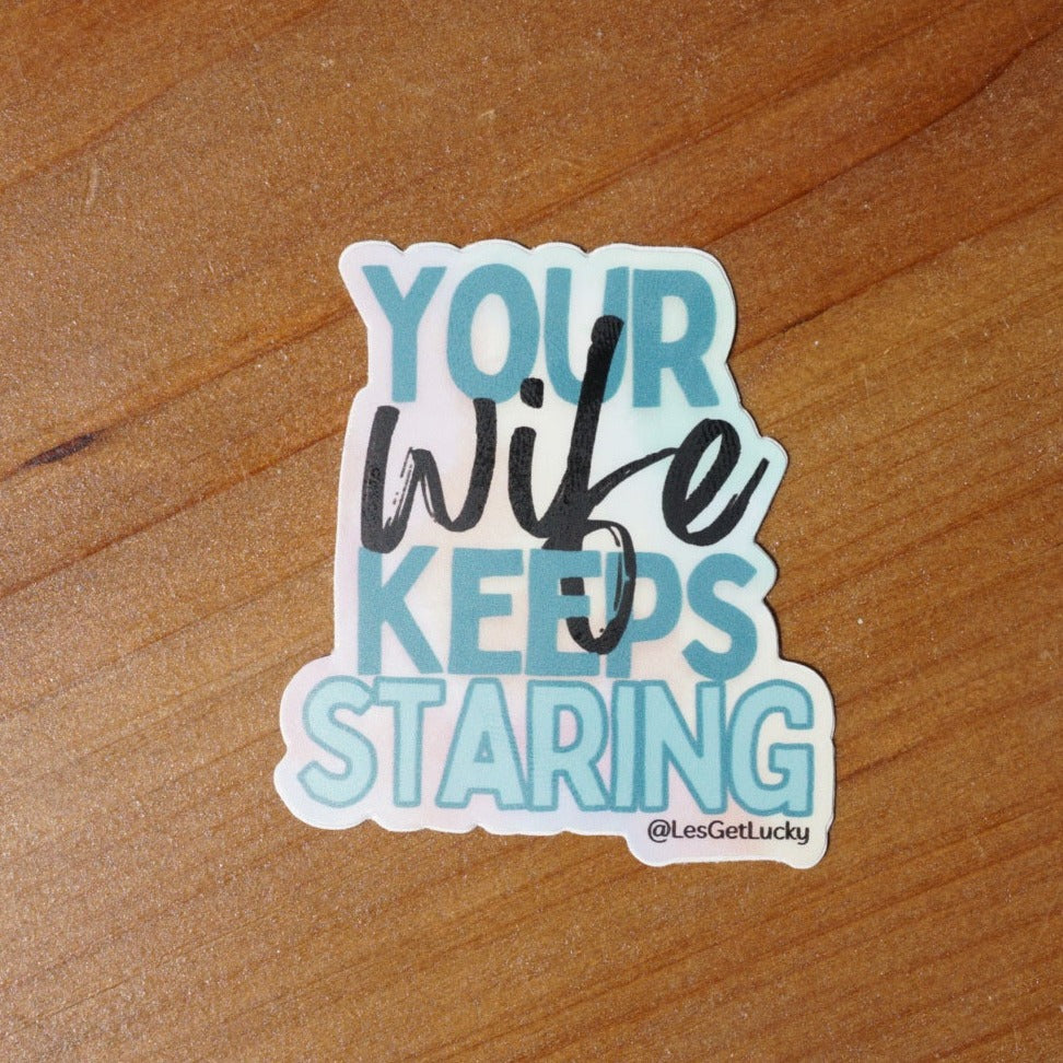 LGBTQ+ Sticker | Pride Accessories | Lesbian, Gay, Bisexual Merch | Car, Bottle, Laptop Sticker