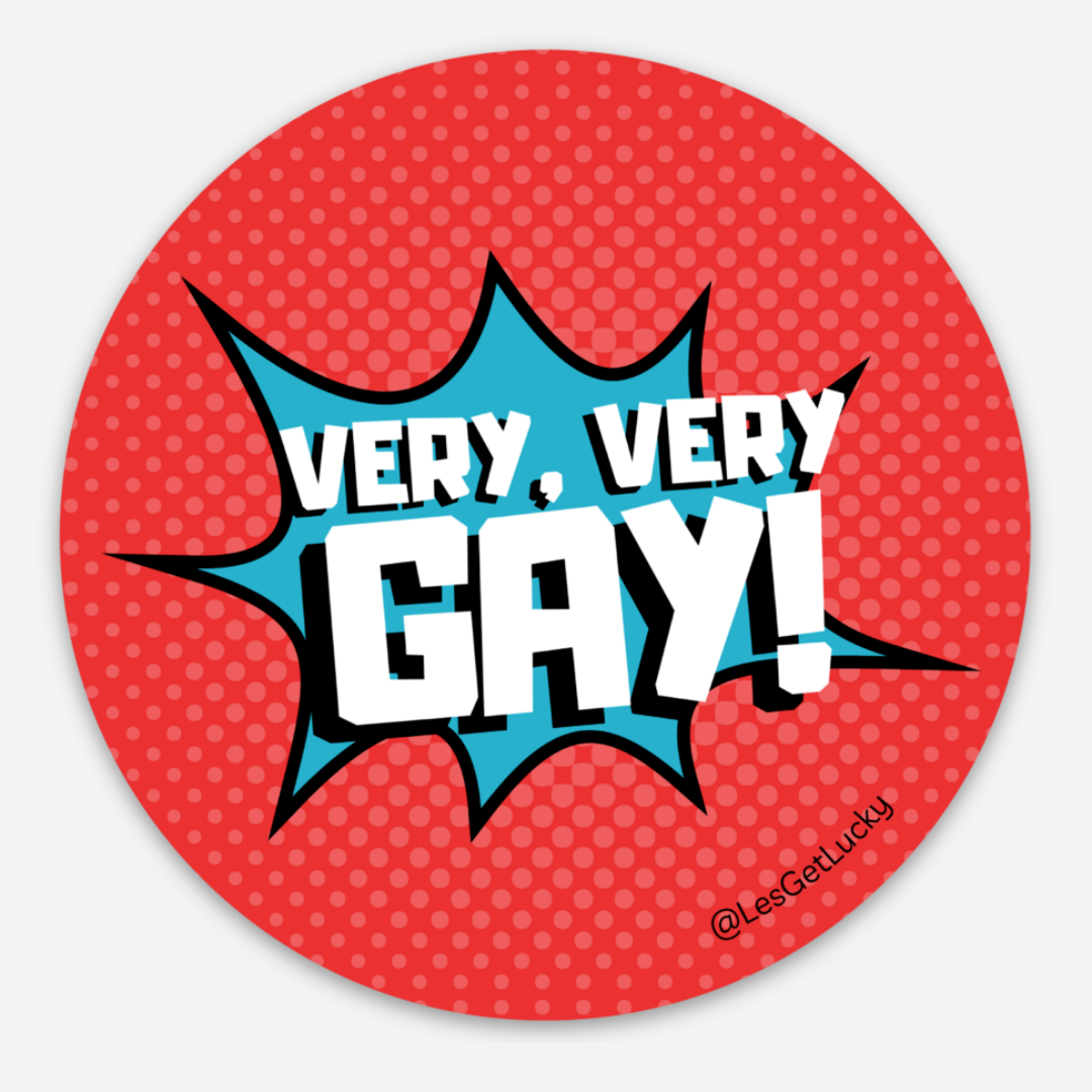 LGBTQ+ Sticker | Pride Accessories | Lesbian, Gay, Bisexual Merch | Car, Bottle, Laptop Sticker