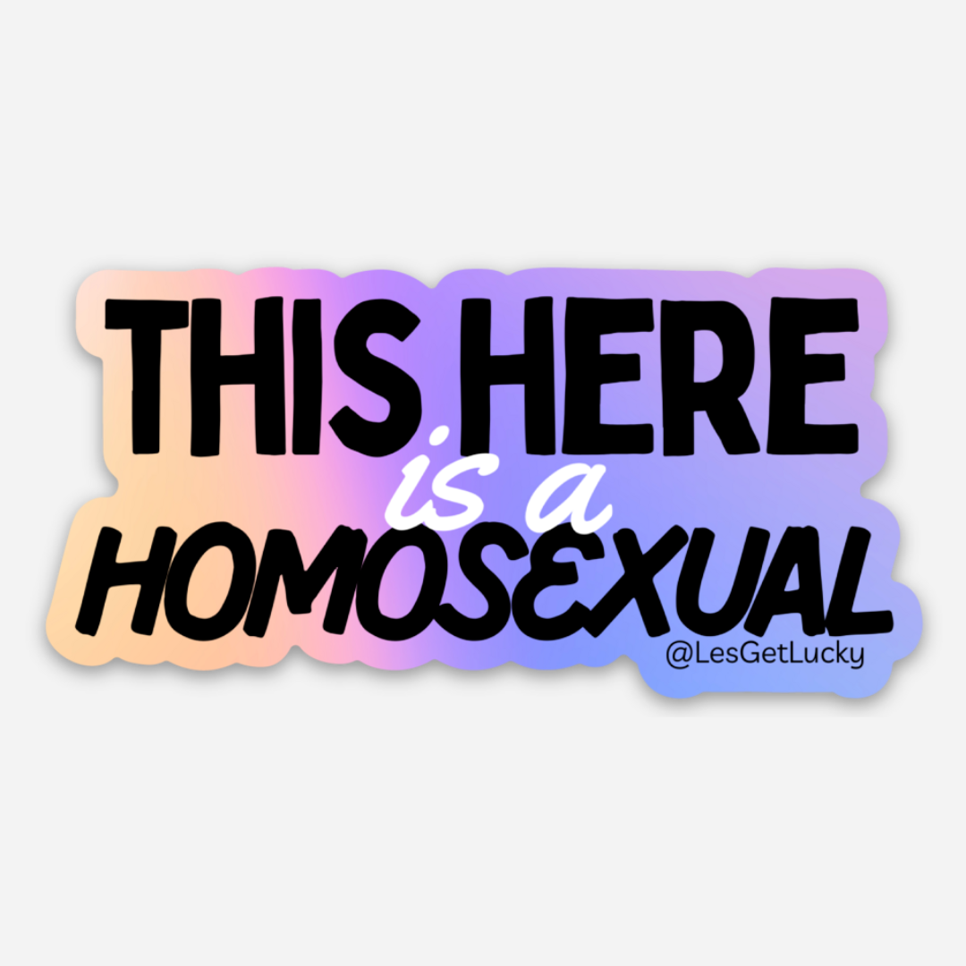 LGBTQ+ Vinyl Stickers | Pride Accessories | Lesbian, Gay, Bisexual Merch | Car, Bottle, Laptop Sticker