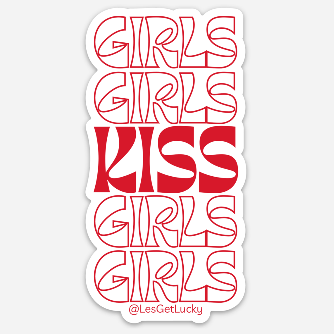 LGBTQ+ Sticker | Pride Accessories | Lesbian, Gay, Bisexual Merch | Car, Bottle, Laptop Sticker