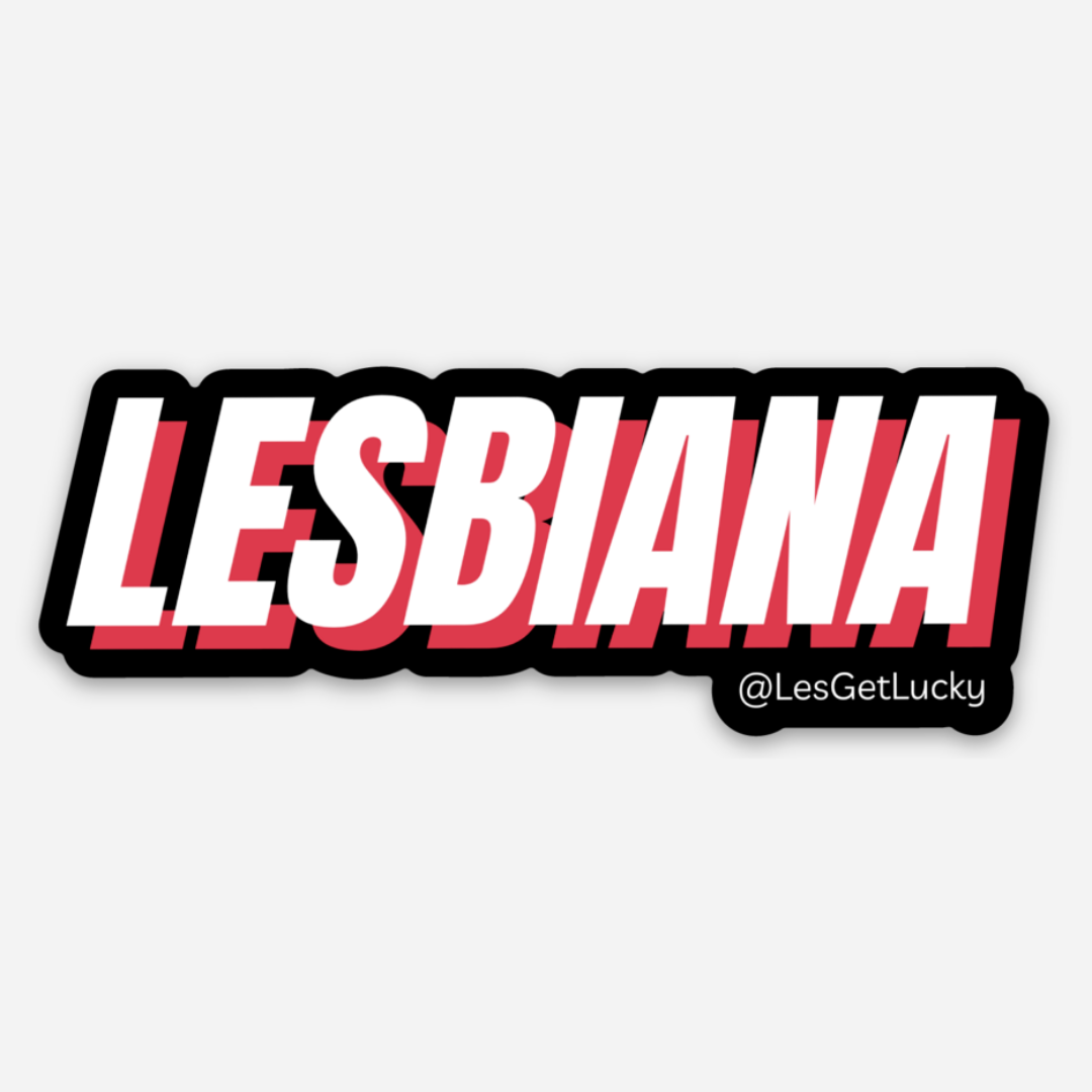LGBTQ+ Sticker | Pride Accessories | Lesbian, Gay, Bisexual Merch | Car, Bottle, Laptop Sticker