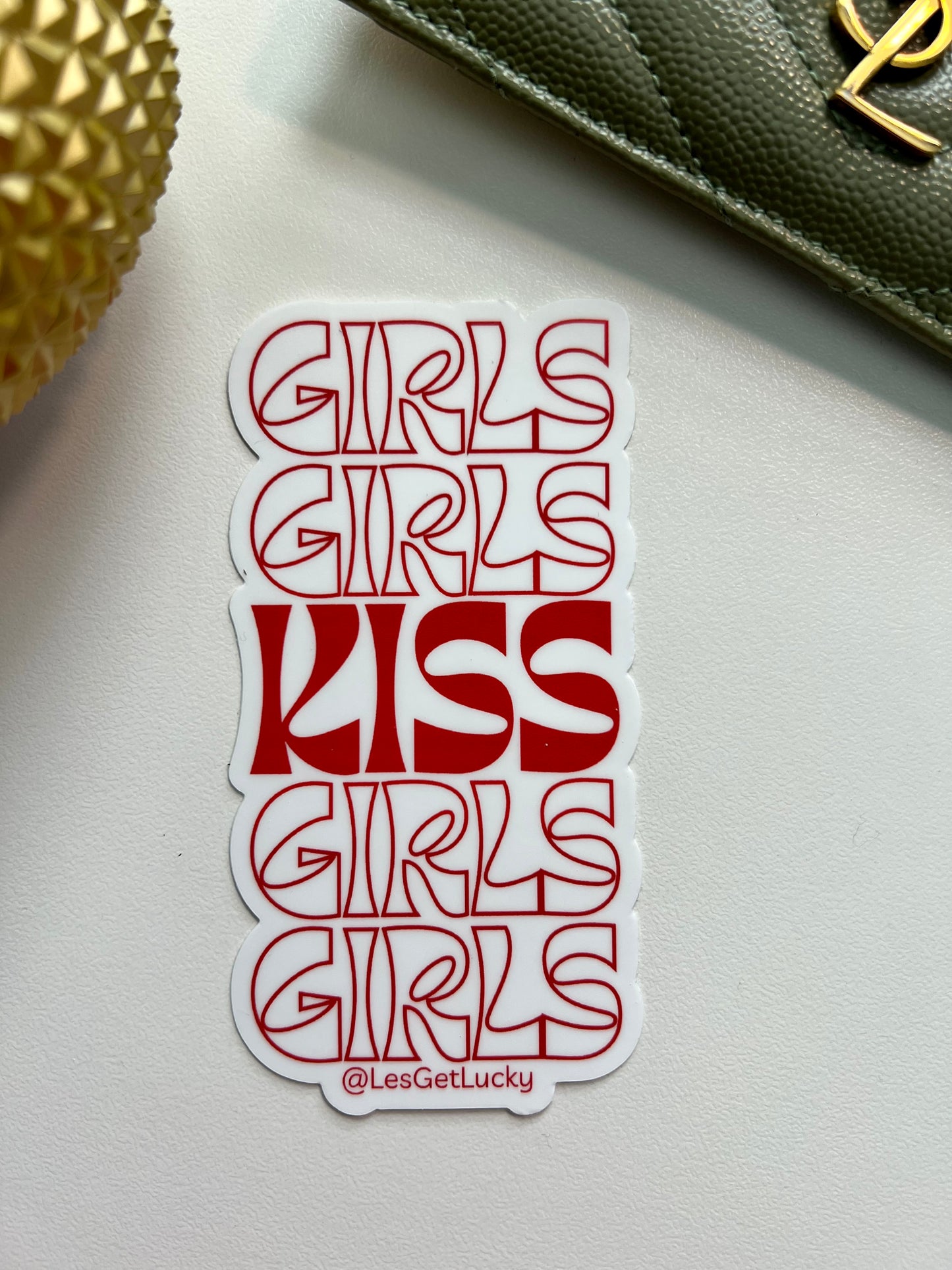 LGBTQ+ Sticker | Pride Accessories | Lesbian, Gay, Bisexual Merch | Car, Bottle, Laptop Sticker