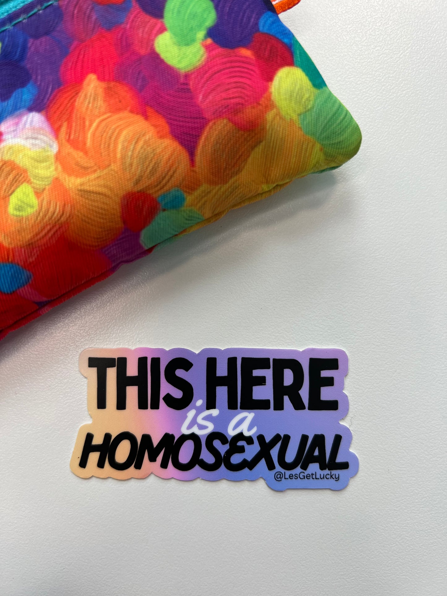 LGBTQ+ Vinyl Stickers | Pride Accessories | Lesbian, Gay, Bisexual Merch | Car, Bottle, Laptop Sticker