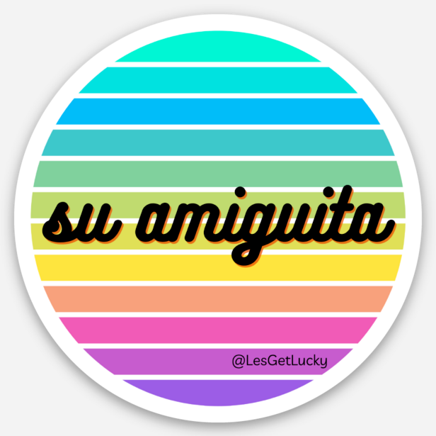 LGBTQ+ Sticker | Pride Accessories | Lesbian, Gay, Bisexual Merch | Car, Bottle, Laptop Sticker