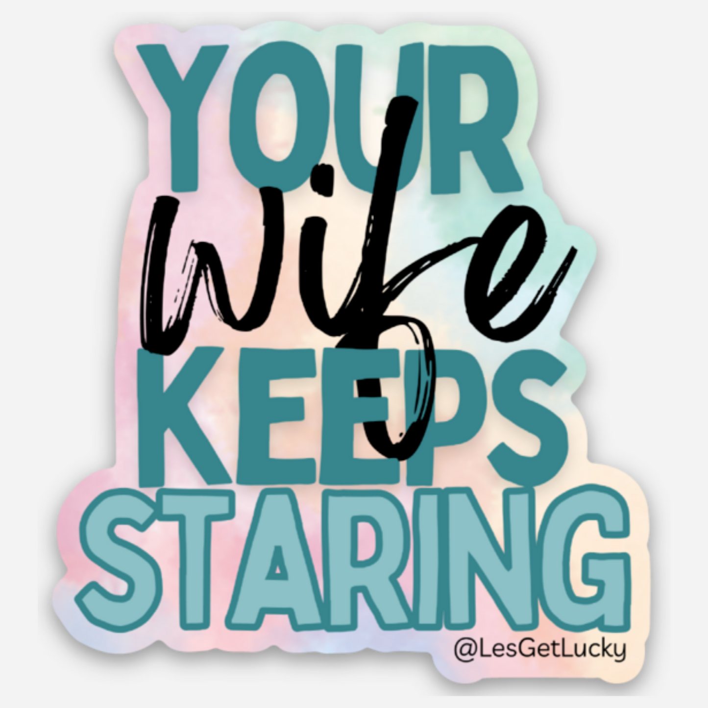 LGBTQ+ Sticker | Pride Accessories | Lesbian, Gay, Bisexual Merch | Car, Bottle, Laptop Sticker