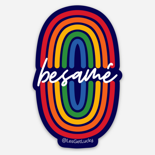 LGBTQ+ Sticker | Pride Accessories | Lesbian, Gay, Bisexual Merch | Car, Bottle, Laptop Sticker