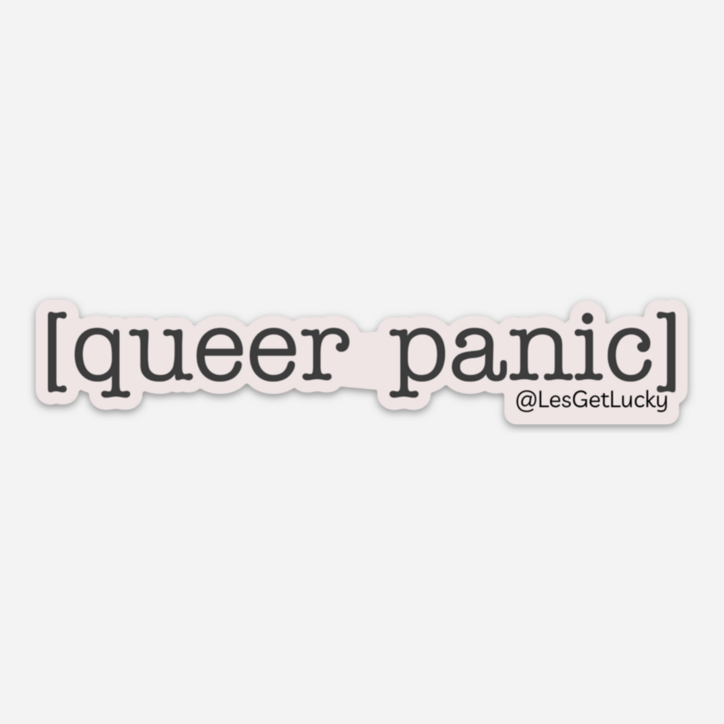 LGBTQ+ Vinyl Sticker | Queer Pride Accessories |  Lesbian, Gay, Bisexual Merch | Car, Bottle, Laptop Sticker