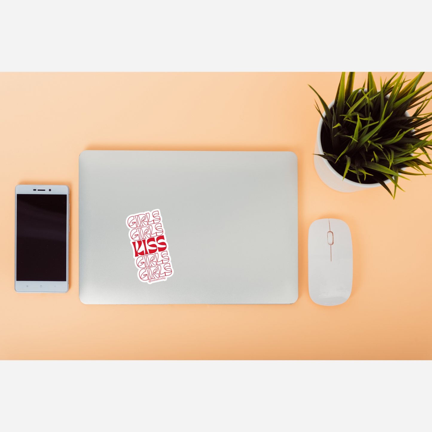 LGBTQ+ Sticker | Pride Accessories | Lesbian, Gay, Bisexual Merch | Car, Bottle, Laptop Sticker
