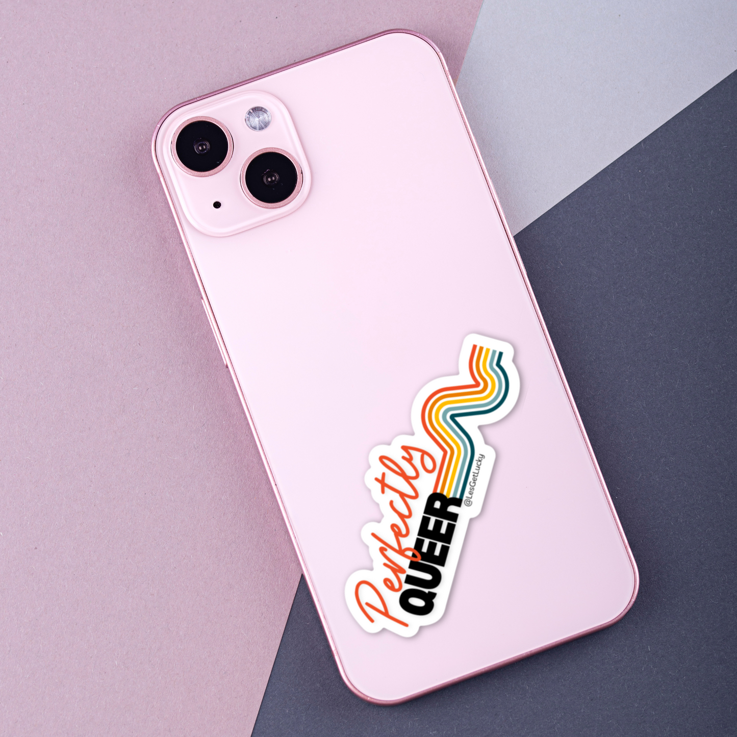 LGBTQ+ Vinyl Sticker | Queer Pride Accessories | Lesbian, Gay, Bisexual Merch | Car, Bottle, Laptop Sticker