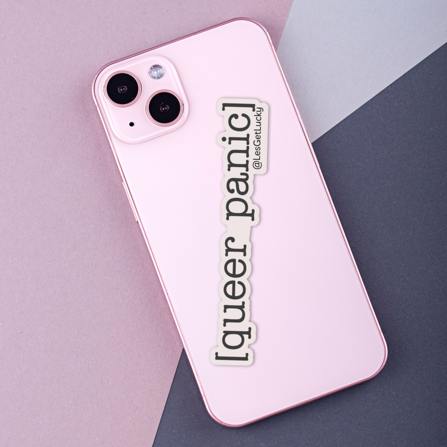 LGBTQ+ Vinyl Sticker | Queer Pride Accessories |  Lesbian, Gay, Bisexual Merch | Car, Bottle, Laptop Sticker