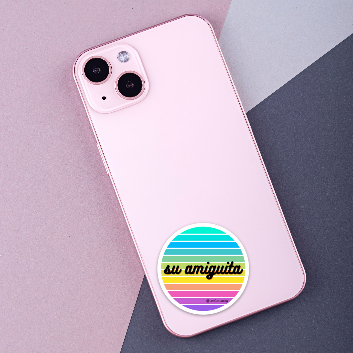 LGBTQ+ Sticker | Pride Accessories | Lesbian, Gay, Bisexual Merch | Car, Bottle, Laptop Sticker