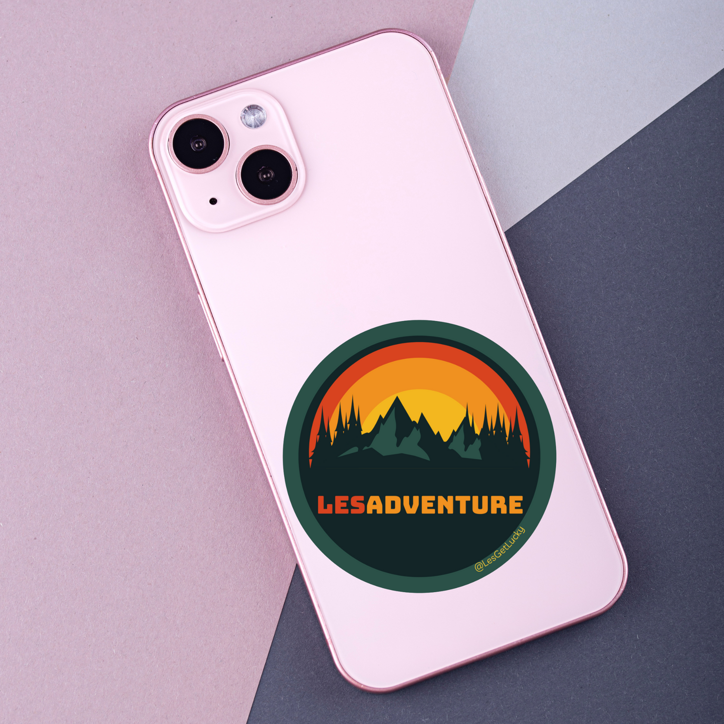 LGBTQ+ Travel Sticker | Pride Accessories | Lesbian, Gay, Bisexual Merch | Car, Bottle, Laptop Sticker