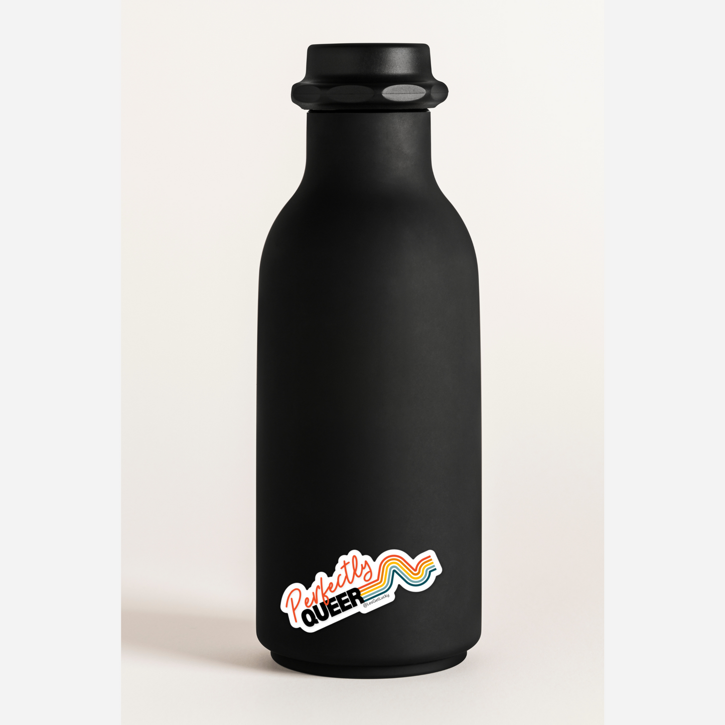 LGBTQ+ Vinyl Sticker | Queer Pride Accessories | Lesbian, Gay, Bisexual Merch | Car, Bottle, Laptop Sticker