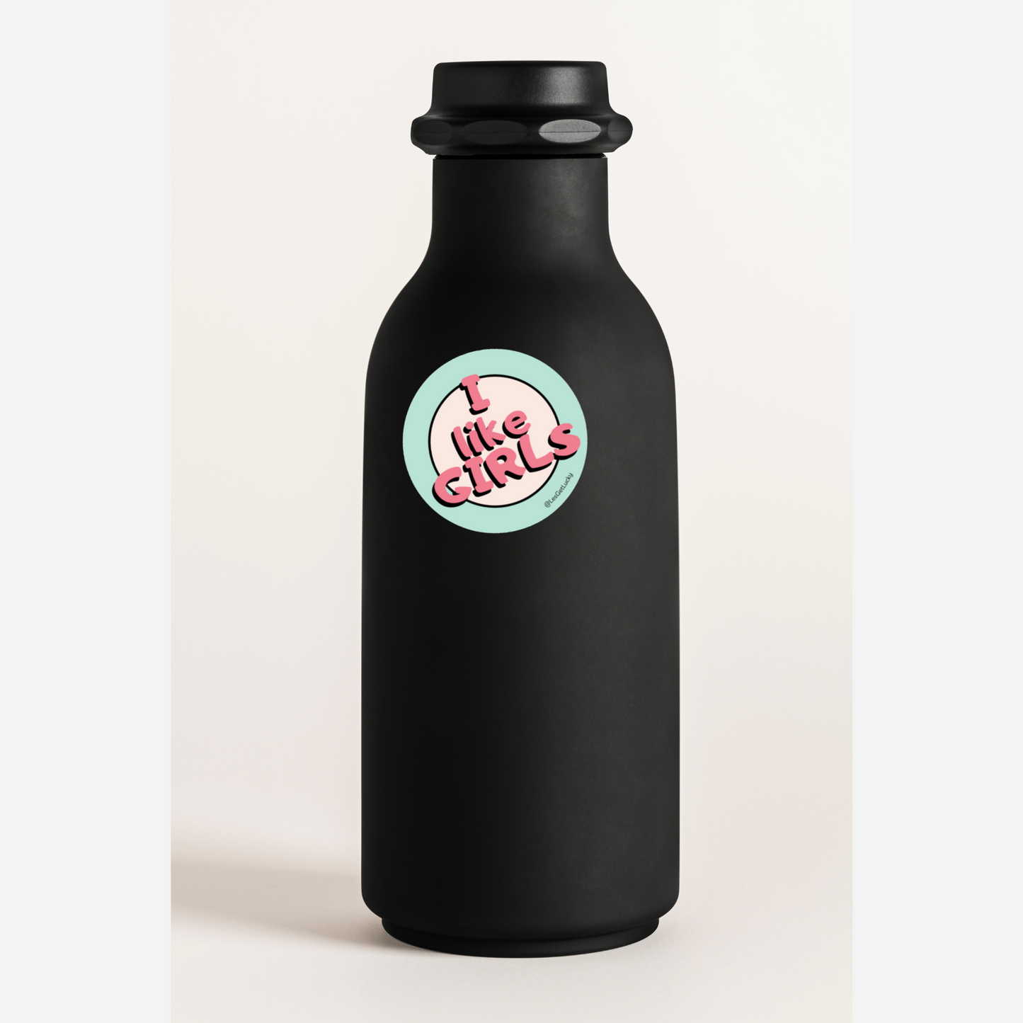 LGBTQ+ Sticker | Pride Accessories | Lesbian, Gay, Bisexual Merch | Car, Bottle, Laptop Sticker