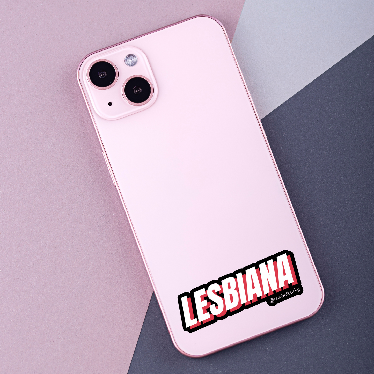 LGBTQ+ Sticker | Pride Accessories | Lesbian, Gay, Bisexual Merch | Car, Bottle, Laptop Sticker