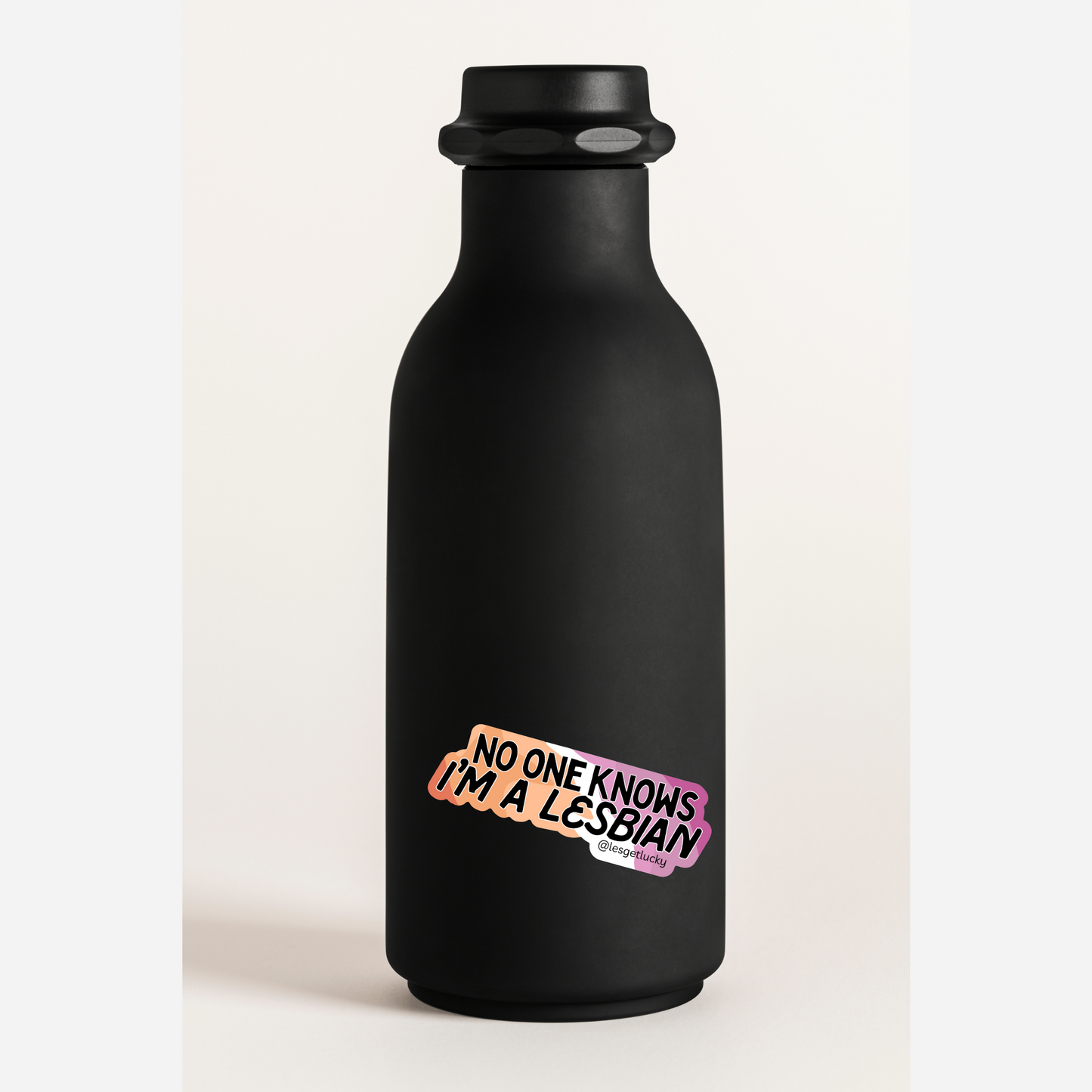 LGBTQ+ Sticker | Pride Accessories | Lesbian, Gay, Bisexual Merch | Car, Bottle, Laptop Sticker